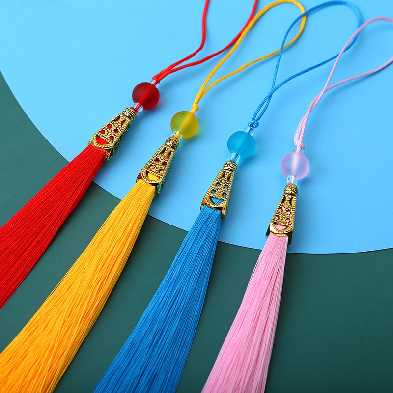 5pcs Fashion Polyester Beads Tassel Diy Jewelry Garments Curtains Home