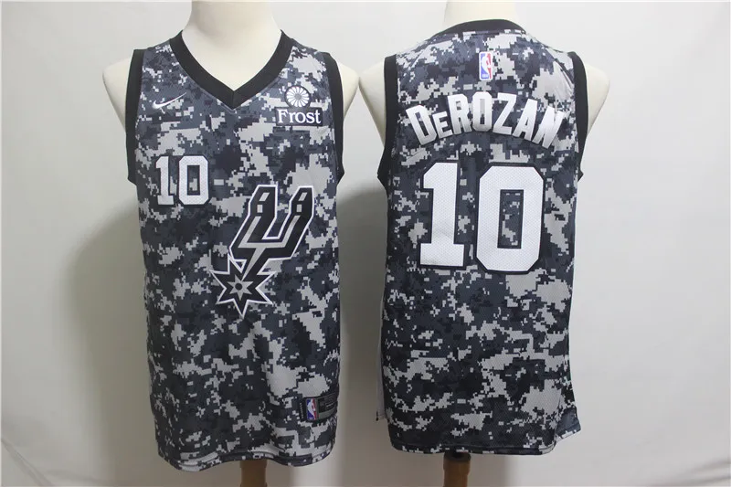 As photo Baskeball San Antonio Tim Duncan Parker David Robinson lamarcos Aldridge Manu Ginobili DeMar DeRozan женские Молодежные Трикотажные шорты - Цвет: As photo