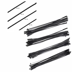 Jtex 125mm preso rolo viu lâminas 10/15/18/24 tpi para dewalt, delta, artesão 15 dentro. E 16 para dentro. Rolo viu misturado 48 pacote