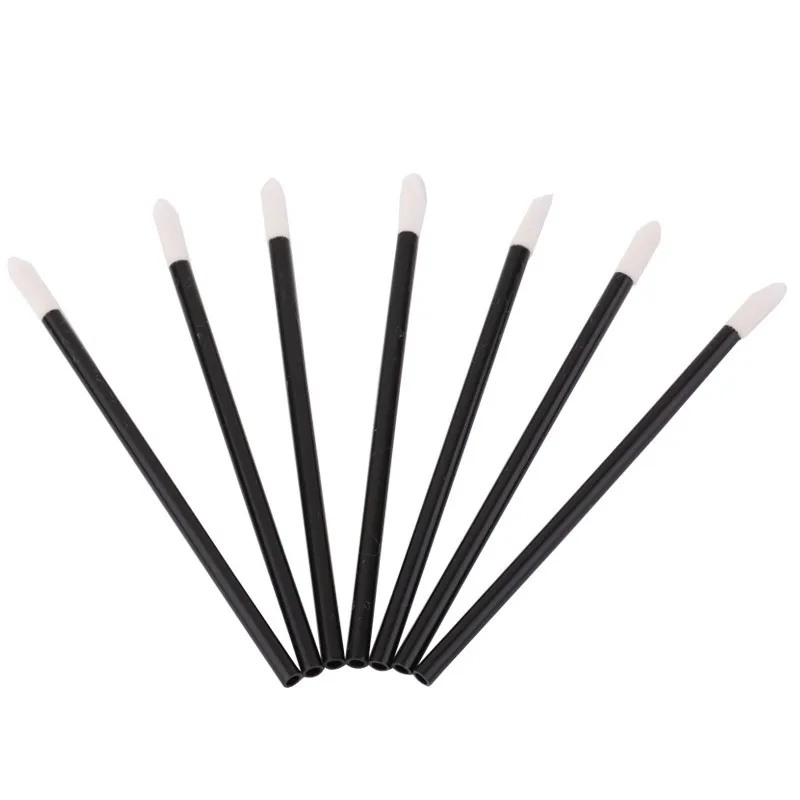 Wholesale 500Pcs Disposable Makeup Lip Brush Lipstick Gloss Wands Eye Shadow Applicator Cosmetic Makeup Accessories for 3