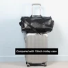 Gym Bag Leather Duffle Shoulder Bags Shoe Compartment Waterproof Outdoor Travel Large Capacity Sport Fitness Handbag  X163D 5
