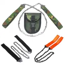 

40%HOT Outdoor Hunting Camping Logging Hand Zipper Wire Saw Portable Emergency Tool