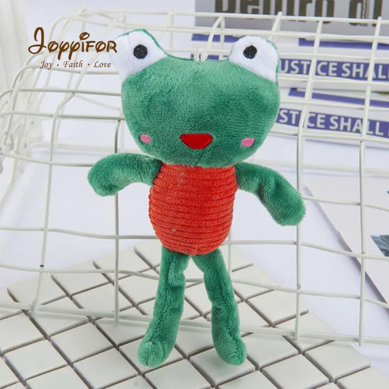 Joyyifor Mini cute animal squint frog personality image long leg corner backpack pendant boy girl creative birthday gift