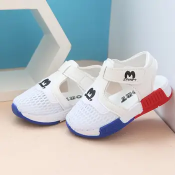 

2020 summer new children's sandals baby toddler shoes girls beach shoes soft bottom non-slip boys sports sandals leisure 22-26
