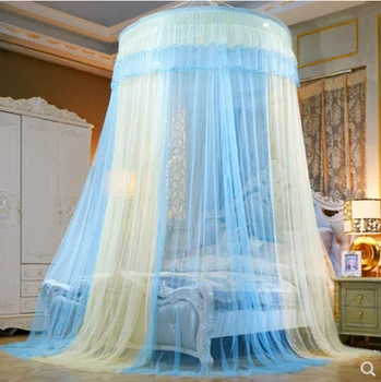 

Princess wind bed curtains bed curtains Nordic girls heart curtain tent home textiles curtain curtain sample room decoration
