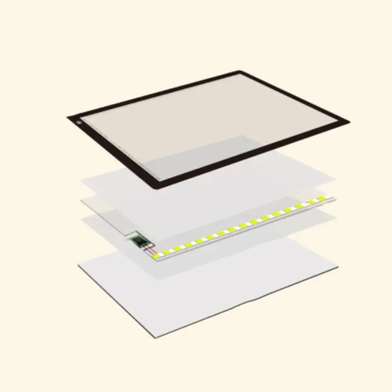 

LED A2 Light Box Pad Ultra Slim Brightness Adjustable Art Craft Drawing Tracing