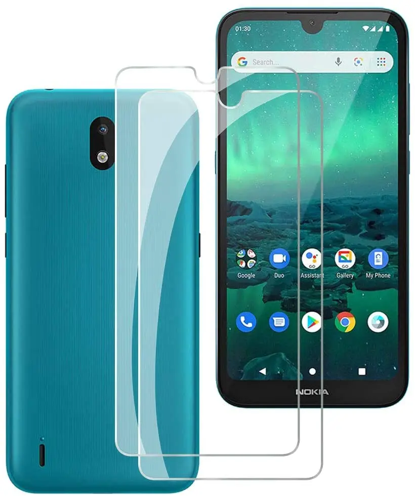 2 шт закаленное стекло для Nokia 1 3 Защита экрана Защитная стеклянная пленка |