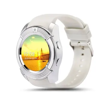 

smart watch Bluetooth touch screen Android waterproof sports men and women smart watch with camera SIM card slot PK DZ09