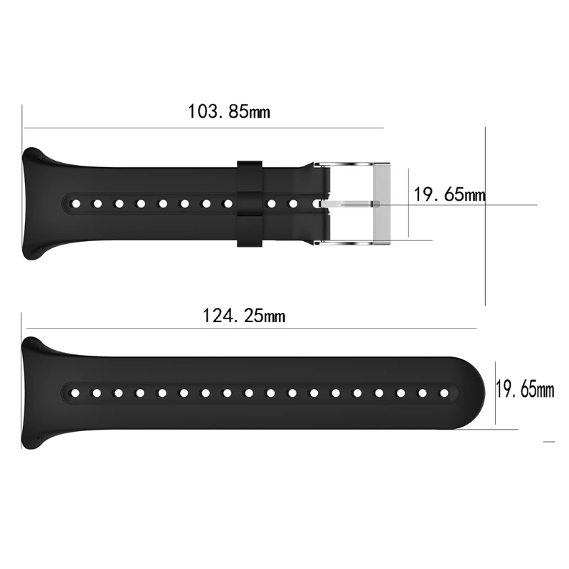 Сменный силиконовый ремешок для часов с инструментами для Garmin swim Watch E65A
