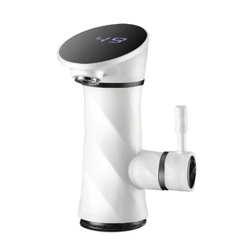 

The Electric Faucet Is the Hot Type LED Display. the Temperature Is Not Slotted, That Is, the Hot Faucet Is Heated Quickly By th