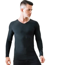 Мужской бархатный комплект термобелья высокого качества для мужчин и женщин, не оставляющая следов утолщенная холодная эластичная облегающая одежда