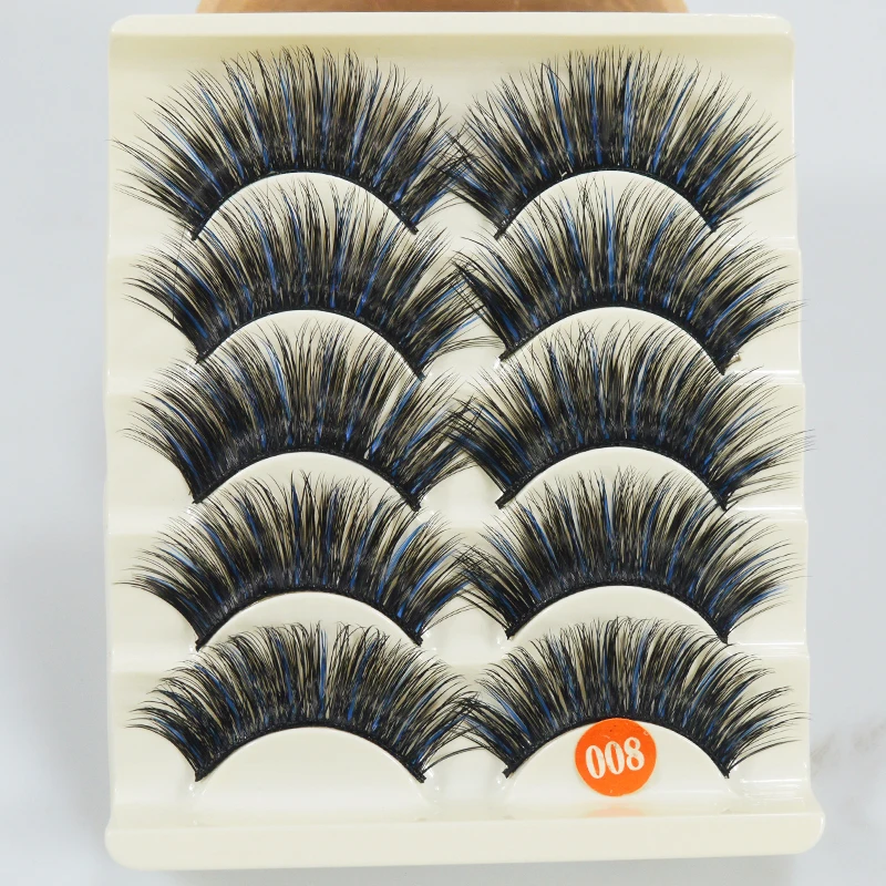 5 Pairs Soft Long Makeup Eye Lash Extension Natural Long Fake Eyelashes Black Cross False Eyelash eyelash extension eyelash extensions eyelash extension lashes fake eyelashes false eyelashes