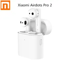 Original Xiaomi Airdots Pro 2 Wireless Bluetooth Earphone Xiaomi Air 2 TWS Earphone LHDC HD Control ANC Switch ENC Auto Headset