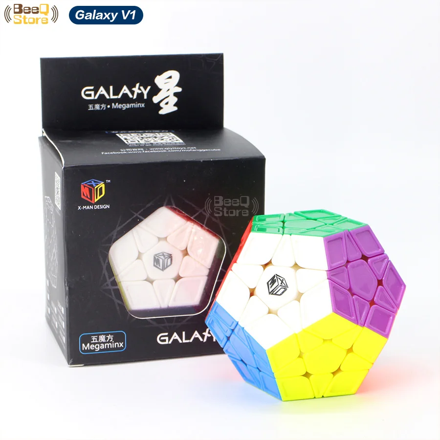 Qiyi Mofangge X Man Galaxy WuMoFang скульптура V1 V2 липкий Магический Куб Профессиональная