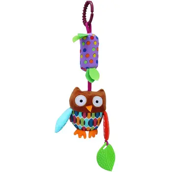 

Baby Rattle Toys Animal Doll Bed Bell For Stroller Infant Multifunctional Hand Bell Music Rattle Toy Educational Toy