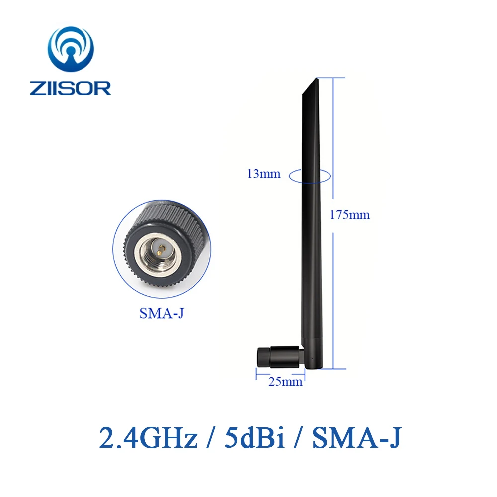 Антенна роутера Wifi 2,4 GHz антенна модема SMA Male Female 2400M Omni с высоким коэффициентом усиления WLAN антенна TX2400-JKD-20