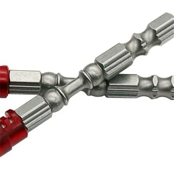

10P Magnetic Screw Driver Bit 65mm Screwdriver Bits Drill Set S2 Alloy Steel1/4