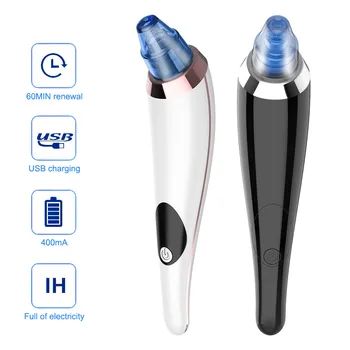 

Electric Blackhead Remover Pore Cleaner Pimple Removal Vacuum Face Deep Suction Facial Nose T Zone Extractor Cleaner Machine