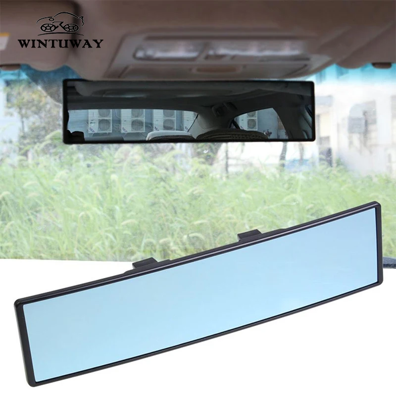 

WINTUWAY Wide Angle Car Rear View Mirror Blue Mirror Auto Reverse Back Parking Reference Rear Mirrors Car-styling