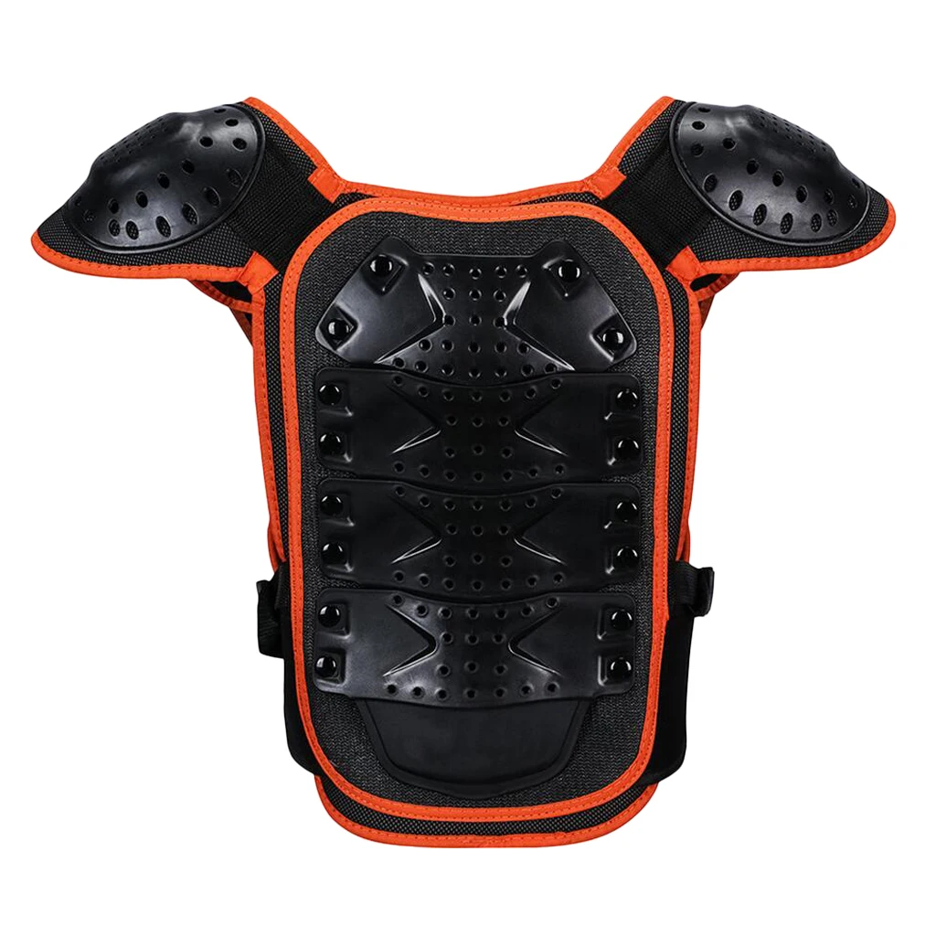 Children Protective Device Full Body Chest Spine Protector Vest Protection for Dirt Bike Motocross Skiing Snowboarding