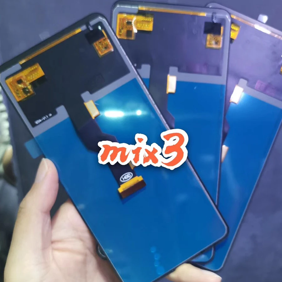 На тонкопленочных транзисторах на тонкоплёночных транзисторах Xiaomi mi x 3 ЖК-дисплей Дисплей Сенсорный экран планшета mi x 3 ЖК-дисплей сборки 6,3" Xiaomi mi X3 ЖК-дисплей черного цвета сменный кабель