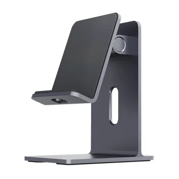 

Mobile Phone Holder Stand Tablet stand Foldable Cell Phone Portable Desk Aluminum Adjustable Holder for iPhone iPad Pro