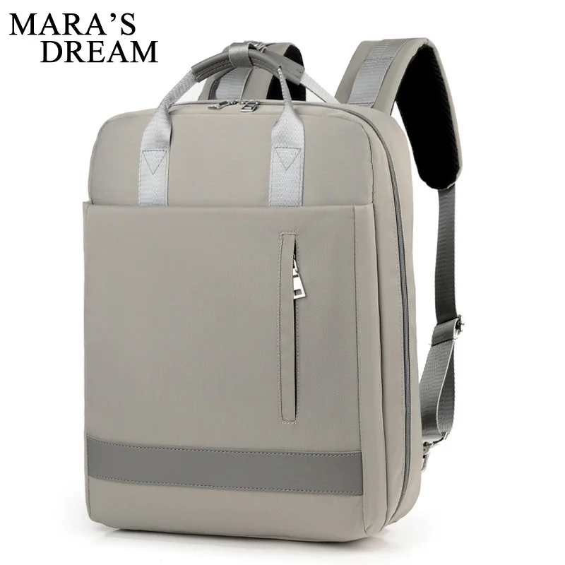 

Mara's Dream 2019 New Solid Color Rechargeable Backpack Laptop Bag Large Capacity Backpack