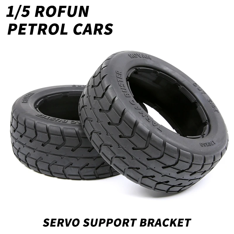 RC  Parts Rofun 1/5 Baja 5B 4WD Gasoline Remote Control Car Modification Upgrade Front Wheel Road Up Tire Tire Skin  95271