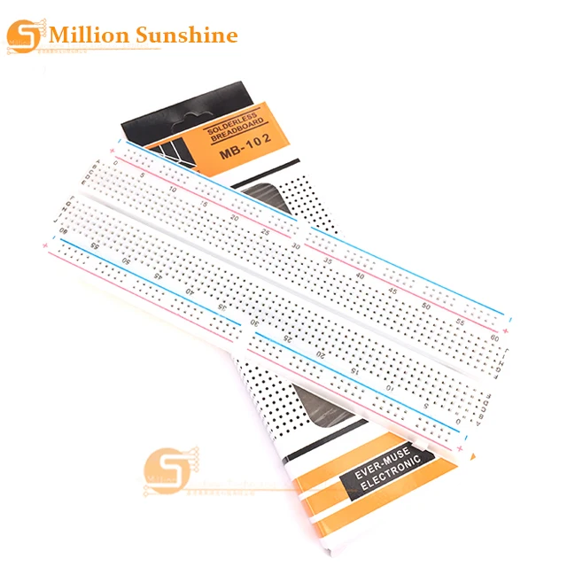 MB-102 Protoboard PCB Board BreadBoard 830Holes Solderless Universal Prototype | Компьютеры и офис