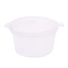 Высокое качество 10 шт. одноразовые прозрачные пластиковые чашки для соуса чашек слизи контейнер для хранения с крышками 30 мл