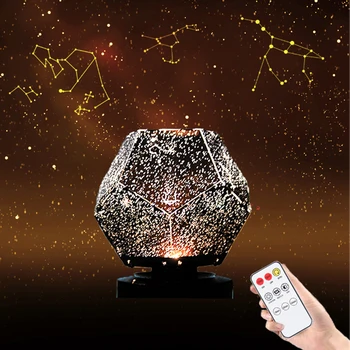 

Star Sky Night Lamp For Home Bedroom Decor LED Starlight Projector Night Lights With Remote Control Table Baby Gift USB Charge