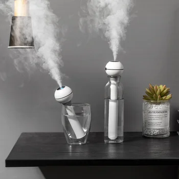 

No Limitation Air Humidifiers With 500mAh Battery Portable Rechargeable USB Ultrasonic Aroma Diffuser Humdifier For Home Car