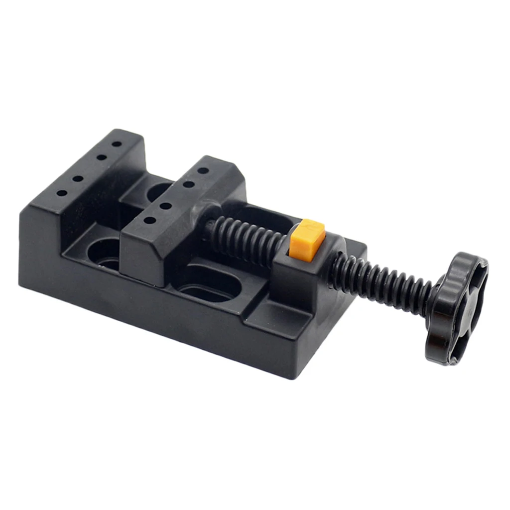 DIY Jaw Bench Clamp Drill Press Vice Open Parallel Mini Table Vise Jewelry Tools