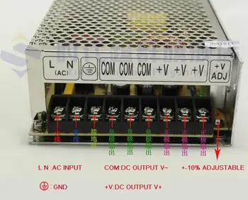 

200W input voltage: 220V 50HZ output voltage: DC24V current: 8.3A DC switching power supply