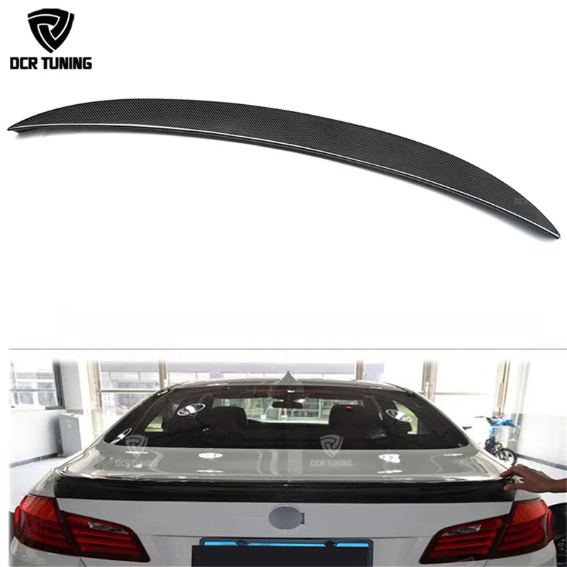 Rear Wing Spoiler Carbon Fiber For Bmw 5 Series Gt Gran Turismo F07 Spoiler 535i 550i 520d 530d