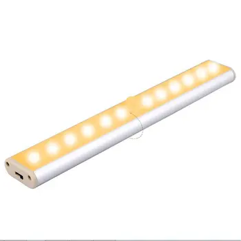 

LED Night Light Anto Motion Sensor Closet Cabinet Light IR Infrared Induction Night Lamp Kitchen Stairs Lighting
