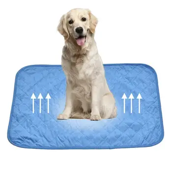 

Dog Mat Cooling Summer Pad Mat For Dogs Cat Blanket Sofa Breathable Pet Dog Bed Washable Viscose Fiber Pet Cooling Pad Mat