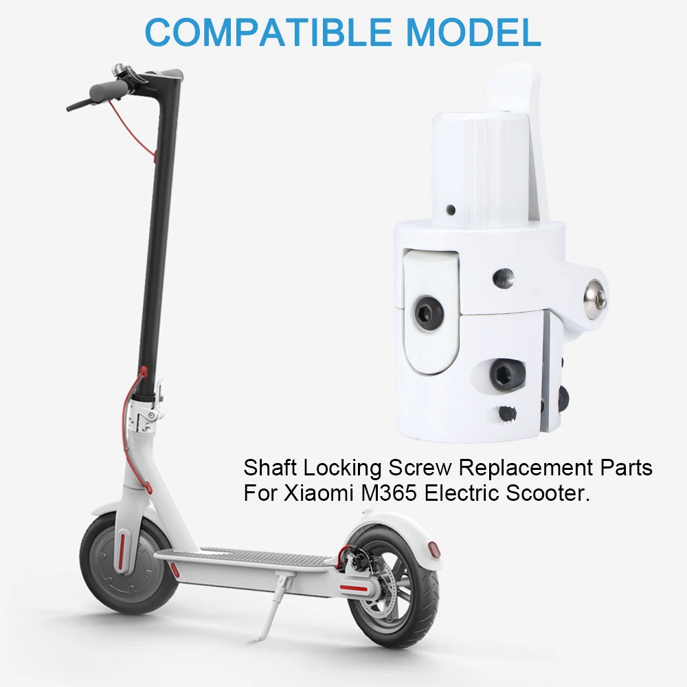 Electric Scooter for Xiaomi M365 Electric Folding Hook Rod Folding Pole Base Lock Screw Scooter Accessories Replacement Parts Ac