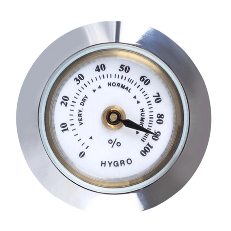 Measurement & Analysis Instruments Tools 28mm Round Cigar Hygrometer