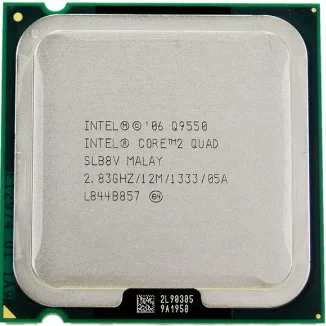 Четырехъядерный процессор Intel Core 2 Quad Q9550 8 ГГц LGA 775 | Компьютеры и офис