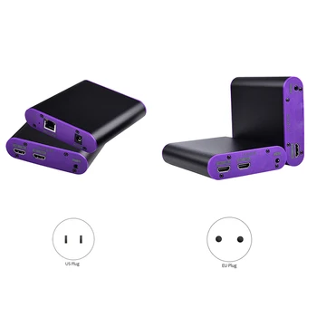 

CAT872 200M / 656Ft HD Launcher Receiver 1080P 60Hz Extensor Ethernet HD o Optical Transceiver