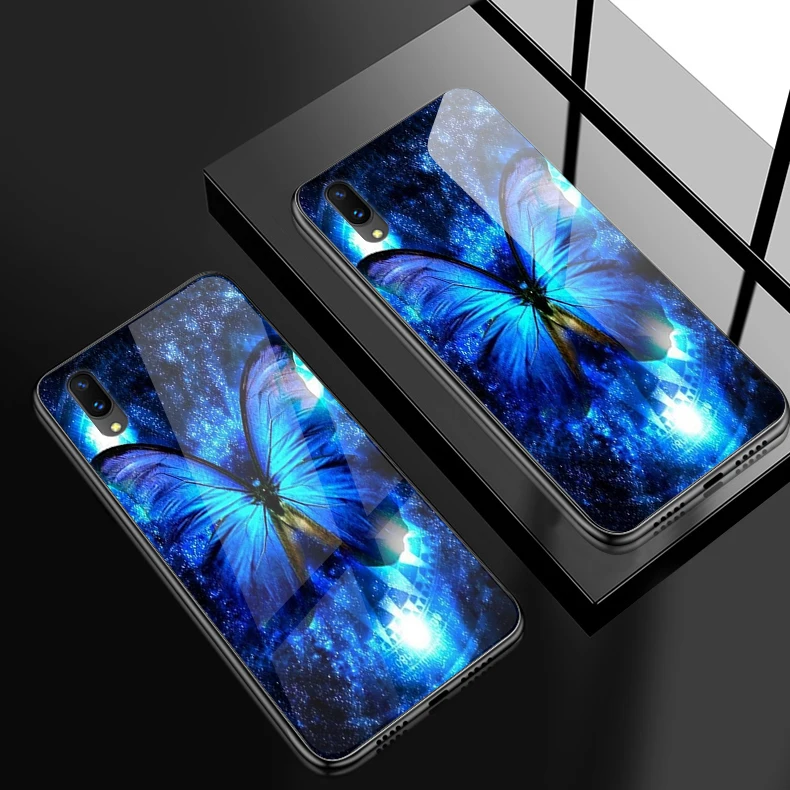W199 Телефон крышка для Vivo X21i UD X23 X27 Pro Y3 Y5S Y71 Y79 Y75 Y83 Y85 Y93 Y97 закаленное Стекло крышка V5S V7 плюс V9 V11i жесткий корпус - Цвет: W199