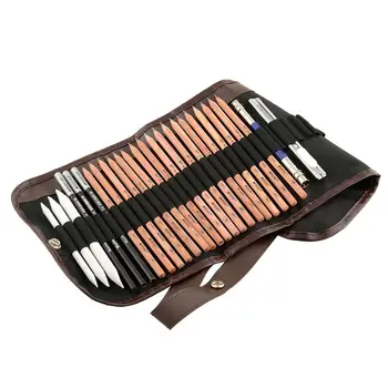 

SOLEDI 18pcs/Set Sketching Paint By Number Pencils Sketch 18pcs Painting Sketch Pencil Tool Drawing Paper Pen Art Supply