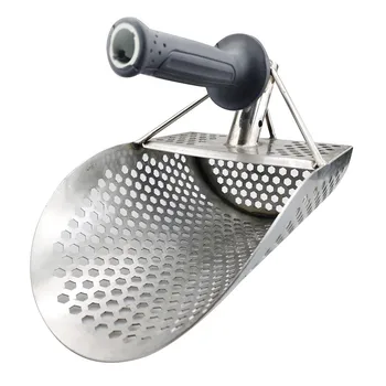 

1PC Sand Scoop For Metal detecting Stainless Steel Metal Detector Tool free shipping Dropshipping Christmas Halloween Accessorie