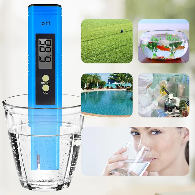 Testeur De Qualité De L'eau 2 En 1 Ph/ec, Moniteur De Qualité De L'eau,  Multi-paramètres, Compteur De Débit Acide Pour Aquarium Piscine - Phmètres  - AliExpress