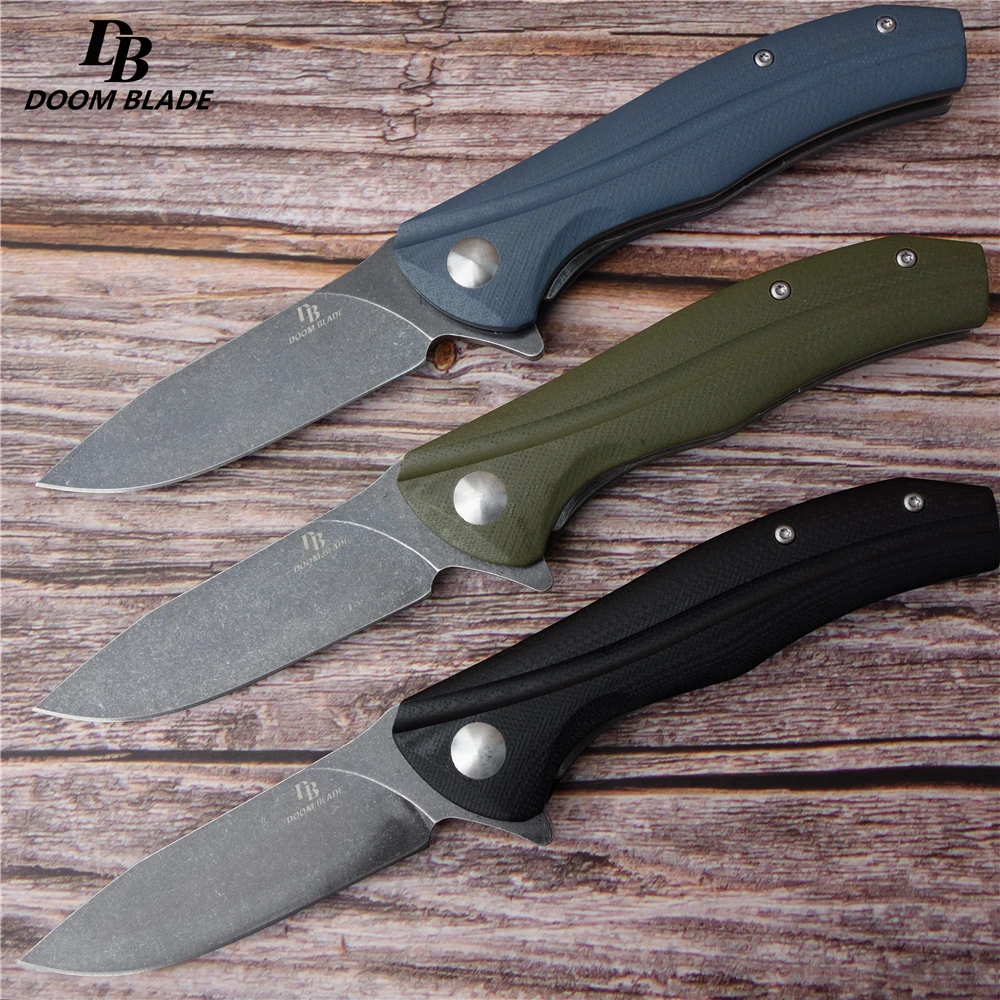 Ножи 7 9 дюйма FH11 60 61HRC D2 G10 складной нож с ручкой инструмент для выживания и