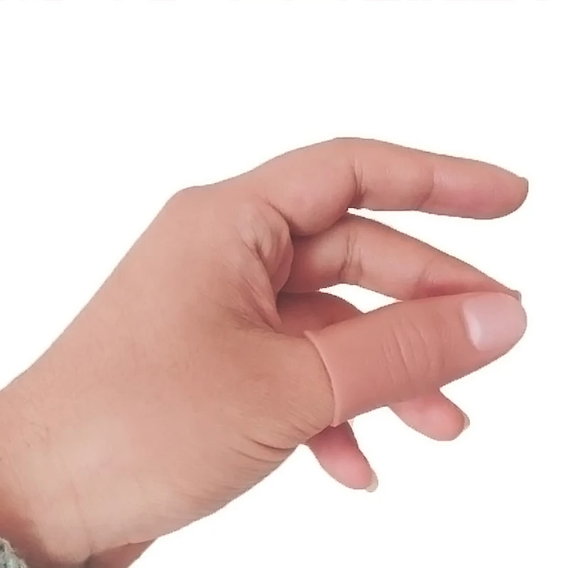 

Dongzhur 5pcs Soft Nails Large Finger Set Soft Has Nails Simulation Thumb S. American Thumb Set Fake Fingers Magic Props