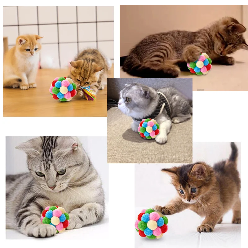Pet Toys Funny Cartoon Cute Bite Resistant Plush Toy Pet Chew Toy For Cats Pet Interactive Supplies Pet Partner 30
