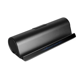 

Wireless Bluetooth Speakers Phone Tablet Stand Holder Bass Setereo Speaker Enhance Column Hifi Music Model Portable Speaker