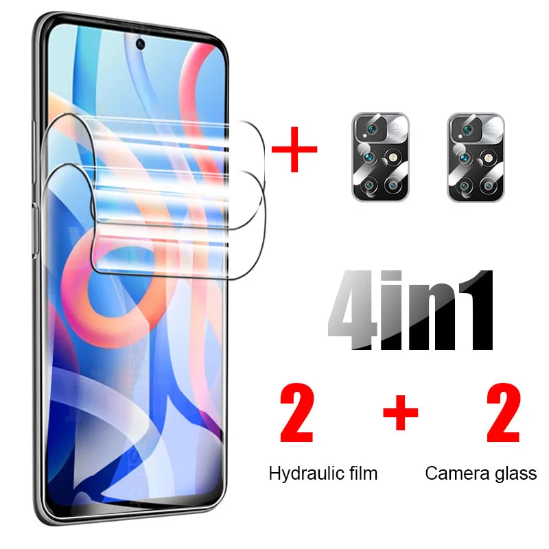 Купить Гидрогелевая пленка с полным покрытием для Xiaomi Redmi Note 11 защитная камеры Xiamoi T Pro | Стёкла и плёнки для телефонов (1005003480271445)